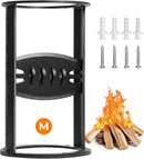 YOUNG MASTER KINDLING SPLITTER, CAST STEEL WOOD SPLITTER - BLACK - Like New
