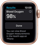 For Parts: APPLE WATCH 6 GPS 40mm GOLD PINK BAND MG123LL/A - CANNOT BE REPAIRED - NO POWER