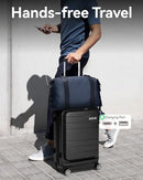 LUGGEX Carry On Luggage 22x14x9 Airline Approved B0C9Z8WD55 - Green - Brand New
