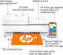 HP Envy All-in-One Wireless Color Inkjet Printer Print Copy Scan 6458e - White - Like New