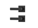 PHILIPS MATTE BLACK SINGLE CYLINDER ELECTRONIC DEADBOLT WITH LEVER SET - BLACK - Like New