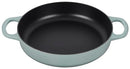 LE CREUSET ENAMELED CAST IRON SIGNATURE EVERYDAY PAN, 11", SEA SALT - SEA SALT - Like New