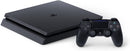 SONY PLAYSTATION PS4 SLIM 1TB GAME CONSOLE BLACK CUH-2215B - Like New