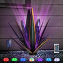 KODIBO LARGE TEQUILA RUSTIC SCULPTURE, RUSTIC METAL AGAVE - MINT GREEN - Like New