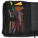 Five Star Zipper Binder, 2 Inch 3-Ring Binder with Round Rings (72536) - Black - Brand New