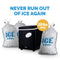 NEWAIR COUNTER TOP ICE MAKER MACHINE FOR HOME KITCHEN OFFICE BAR - BLACK Like New