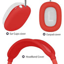 JIBOKU SILICONE CASE COVER FOR AIRPODS MAX HEADPHONES - RED - Like New