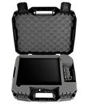CASEMATIX Travel Case Compatible Xbox One X Hard Shell Carrying Case - Black - Brand New