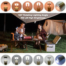 Camping Lantern, 14000mAh Rechargeable Telescopic Camping Lights Z1 - KHAKI - Like New