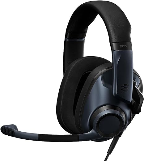 EPOS H6Pro Closed Acoustic Gaming Headset Over-Ear - Black Like New