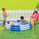 SUN SQUAD 3 RING POOL - BLUE - Like New