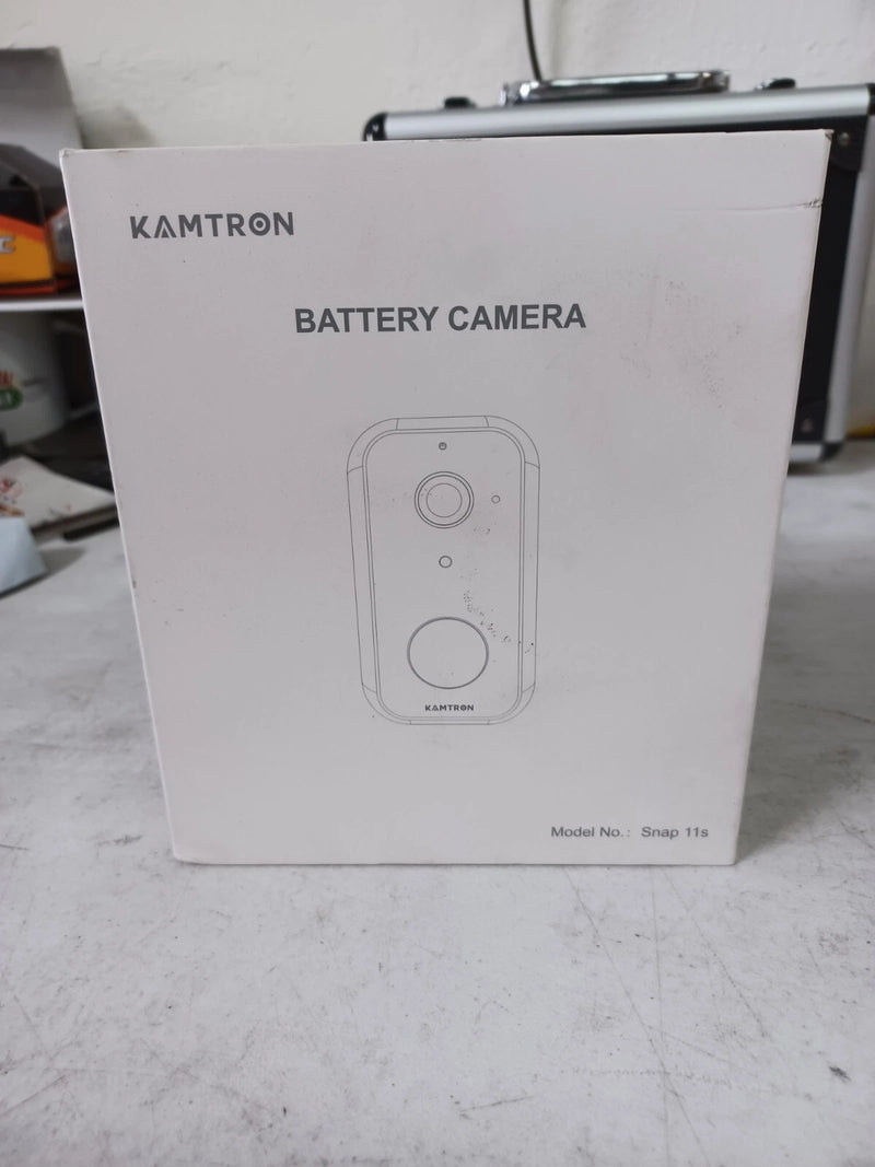 KAMTRON SNAP 11S BATTERY CAMERA - BLACK - Like New