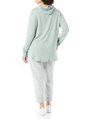 AMAZON ESSENTIALS WOMEN'S SUPERSOFT TERRY HOODIE, STANDARD-FIT PULLOVER, S Sage - Like New