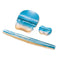 FELLOWES PHOTO GEL MOUSE PAD WRIST REST MICROB - SANDY BEACH (9179301) - Like New