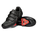 Men's Women's Riding Cycling Shoes Delta Cleat Set Compatible Peloton SPD Black - Brand New