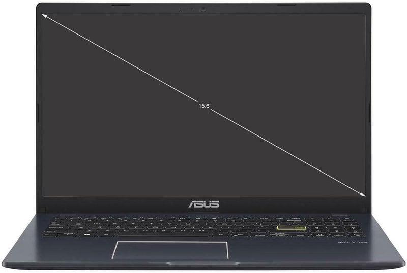 ASUS E510 Ultra Thin and Light 15.6" HD Laptop, N4020 4GB 64GB SSD - Star Black - Like New