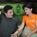 KingCamp Double Sleeping Pad Self Inflating Camping 2 Person Foam Mattress - Brand New