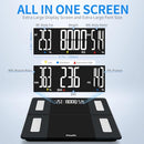 VITAFIT FSA&HSA 550LB SMART WEIGHT SCALE ACCURACY 0.1LB - BLACK - Like New