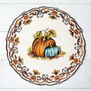 Hester & Cook Paper Placemat, Pad of 12 Die-Cut Thanksgiving China - Brand New