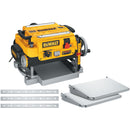 DEWALT 13" THICKNESS PLANER, THREE KNIFE TWO SPEED, 15 AMP, 20,000 RPM MOTOR - Like New