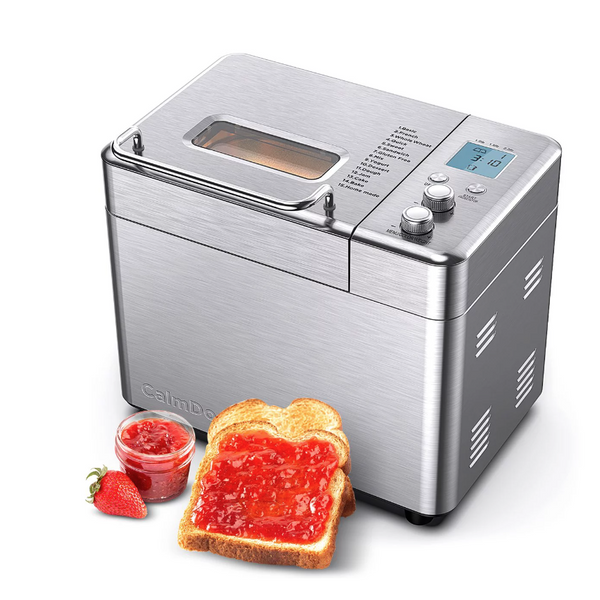 CalmDo CalmDo-CD-BM1KG Involly Bread Machine, 2.2LB Bread Maker 15