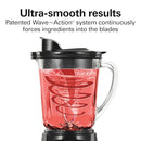 Hamilton Beach Power Elite Wave Action Blender 40 Oz Glass Jar 58148A - Black - Like New