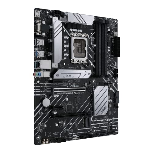 ASUS PRIME B660-PLUS D4 LGA 1700 (12THGEN) ATX MOTHERBOARD PCIE 4.0, DDR4 -BLACK - Like New