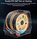 CREALITY SPACE PI FILAMENT DRYER PLUS DRYING TWO ROLLS DEHYDRATOR - DARK GRAY - Brand New