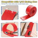 YUOIOYU FLEXIBLE RACE TRACK KIDS 15FT RACE CAR TRACK COMPATIBLE DIECAST - RED - Like New