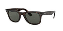 RAY-BAN RB2140 ORIGINAL WAYFARER GRADIENT SQUARE SUNGLASSES, TORTOISE GREEN - Like New