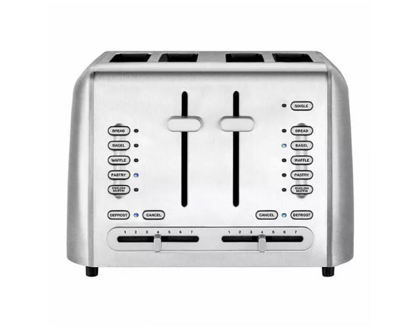 Cuisinart Custom Select 4-Slice Toaster RBT-1300PC - Silver - Scratch & Dent