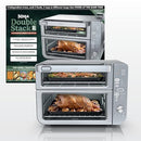 Ninja Double Stack XL Countertop Oven, 12-in-1, Stainless Steel, DCT601 - Like New