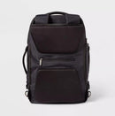 OPEN STORY TRAVELER BACKPACK COATED WATER REPELLENT NYLON 21" - BLACK - Like New