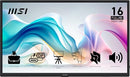 MSI PRO MP165 E6 PORTABLE MONITOR 15.6" FHD IPS 1080P TYPE-C MINI-HDMI GRAY - Like New