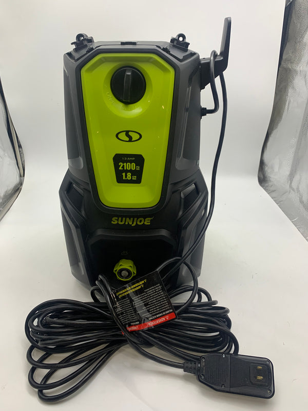 Sun Joe SPX2690-MAX 2100PSI 1.8GPM 13A 1500W Electric Pressure Washer - Green - Like New