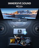 GOODEE PROJECTOR 4K WITH WIFI AND BLUETOOTH SUPPORTED FHD 1080P - TITANIUM GRAY - Like New