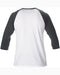 Anvil 6755 Adult Tri-Blend 3/4-Sleeve Raglan Tee New