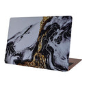 DIGITAL BASICS EXOSHIELD FITTED CLIP CASE FOR MACBOOK AIR 13" - WHITE MARBLE - Like New