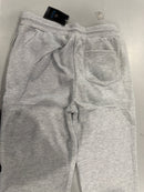 BLUE ICE MEN'S MODERN FIT FLEECE JOGGER SWEATPANTS - SIZE: M - HEATHER GRAY - Brand New