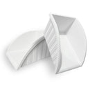 SMASENER Rain Gutter Downspout Splash Blocks, 2 Pack, Sturdy Splash Blocks White - Like New