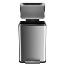 GARVEE GARBAGE CAN 13 GALLON TALL KITCHEN HANDS-FREE TRASH CAN - STAINLESS STEEL - Like New