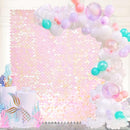 Square Sequin Wall Panels Shimmer Wall Birthday Party Backdrop Decorations - Like New