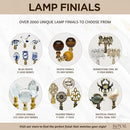 Royal Designs Flare Bottom Outside Corner Scallop Bell Lamp Shade BS-703-12BG - Brand New