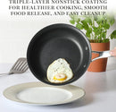 Martha Stewart Lockton Premium Nonstick 10 Piece Enamel 128939.10 - Martha Blue - Like New