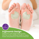 MARS WELLNESS PREMIUM DANCERS PADS FOR BALL OF FEET PAIN 12 PCS RIGHT FOOT - Like New