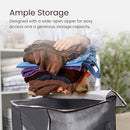RELI 60L Foldable Storage Containers Blankets Clothes Organization 3 Pack - Gray - Brand New