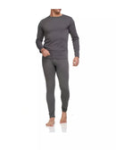 US ARMY MENS WINTER ULTRA-SOFT TOP & BOTTOM LONG UNDERWEAR SET - L - CHARCOAL - Brand New