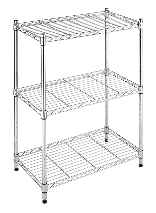 Whitmor 3-Wire Shelving Unit Metal Storage Shelves 6060-3436 Like New