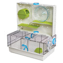 MidWest Homes for Pets Hamster Cage, 18.11 x 11.61 x 21.26" - 100-AR - White - Like New