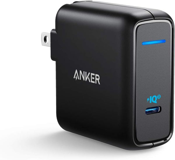 ANKER USB C Charger, 60W Power Delivery Fast Charger [PIQ 3.0 & GaN] - Black - Like New